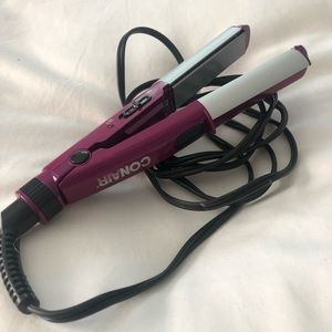 Mini Conair hair straightener